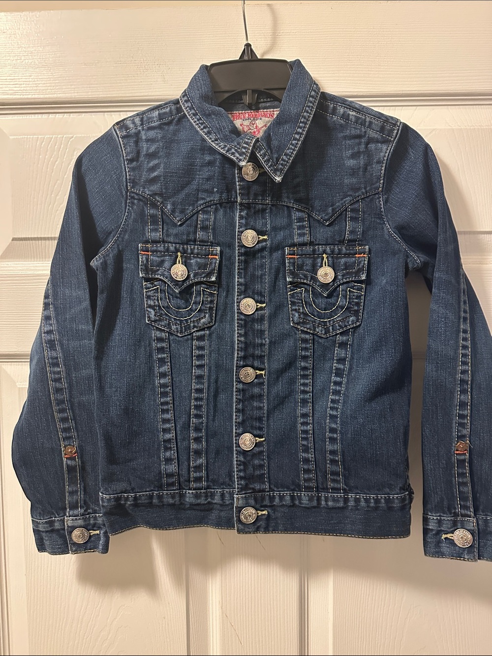 True Religion Kids Indigo Denim Jacket - Size L